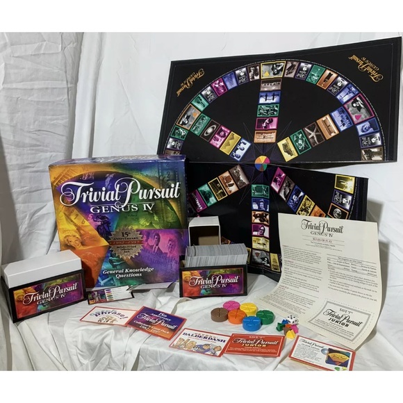 Trivial Pursuit Genus IV 15th Anniversary 2-6 Players Ages 8+ General Knowledge - Picture 4 of 10